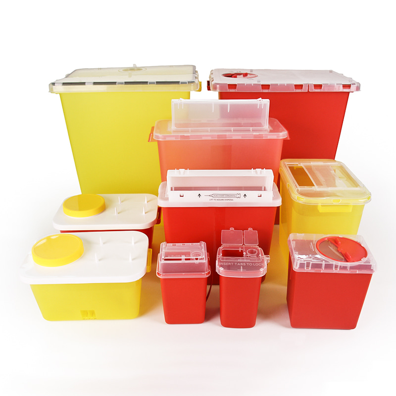 Sharp Containers Red